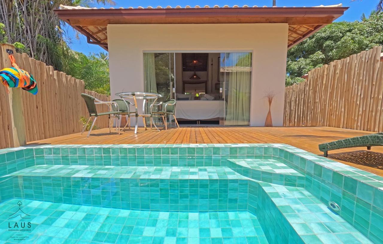 Laus Bangalos Experience - Piscina Privativa - Praia De Algodoes - Peninsula De Marau - Bahia Praia dos Algodoes Exterior foto